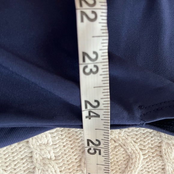 New! Jones Nee York Navy Blouse with Embellished Gold Neckline Size 2X - Picture 13 of 13